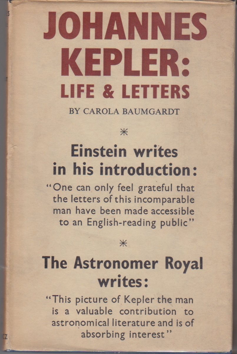 Image for Johannes Kepler: Life and Letters