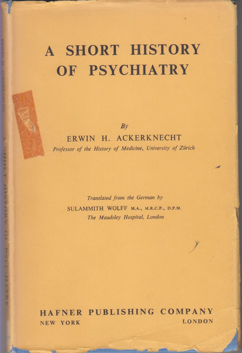 Image for A Short History of Psychiatry