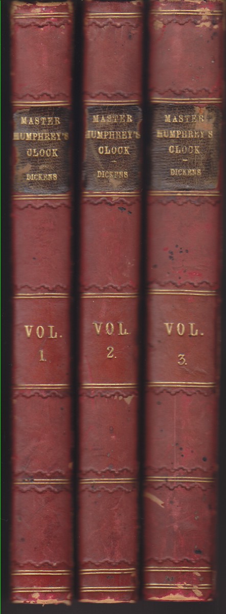 Image for Master Humphrey's Clock   3 volumes