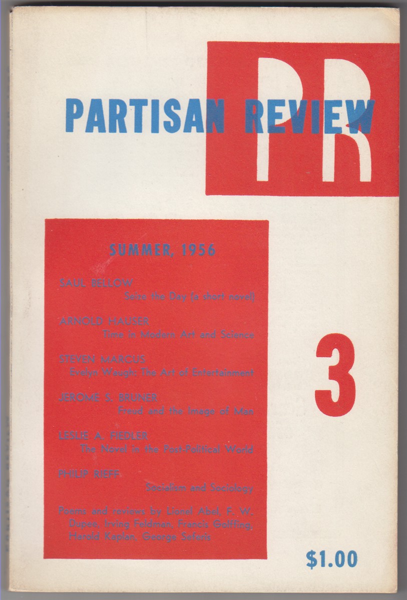 Image for Seize the Day    Partisan Review  Summer 1956