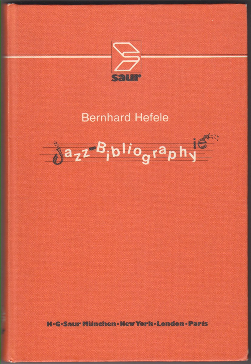 Image for Jazz-Bibliographie