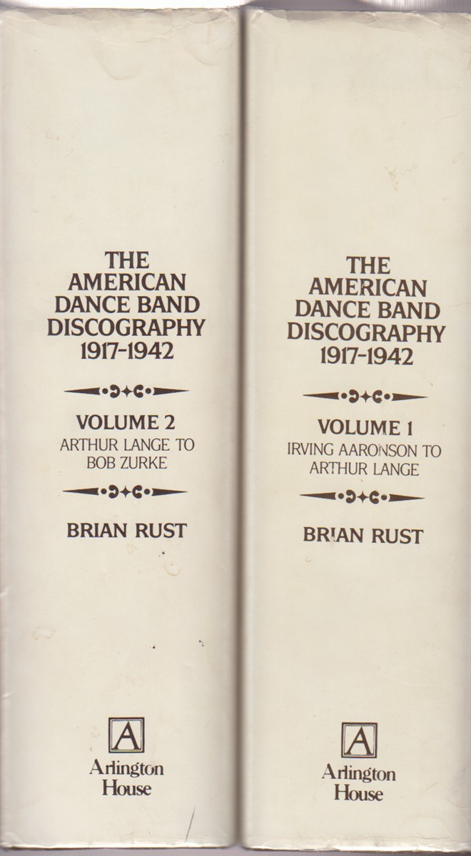 Image for The American Dance Band Discography 1917-1942  Vols.I And II