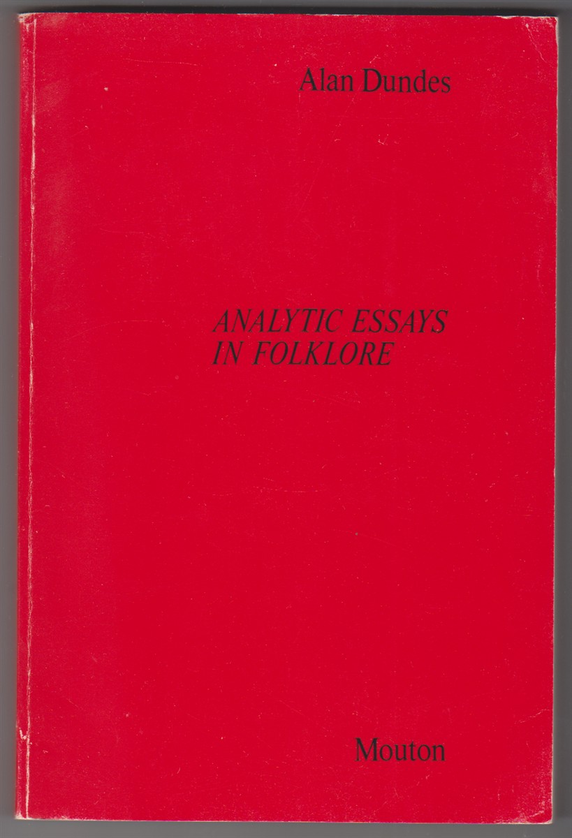 Analytic Essays on Folklore