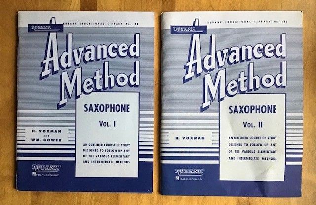 Rubank Advanced Method Saxophone Vols. 1 & 2