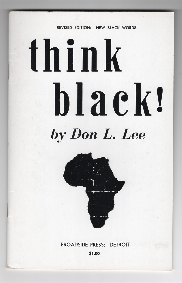 think black!