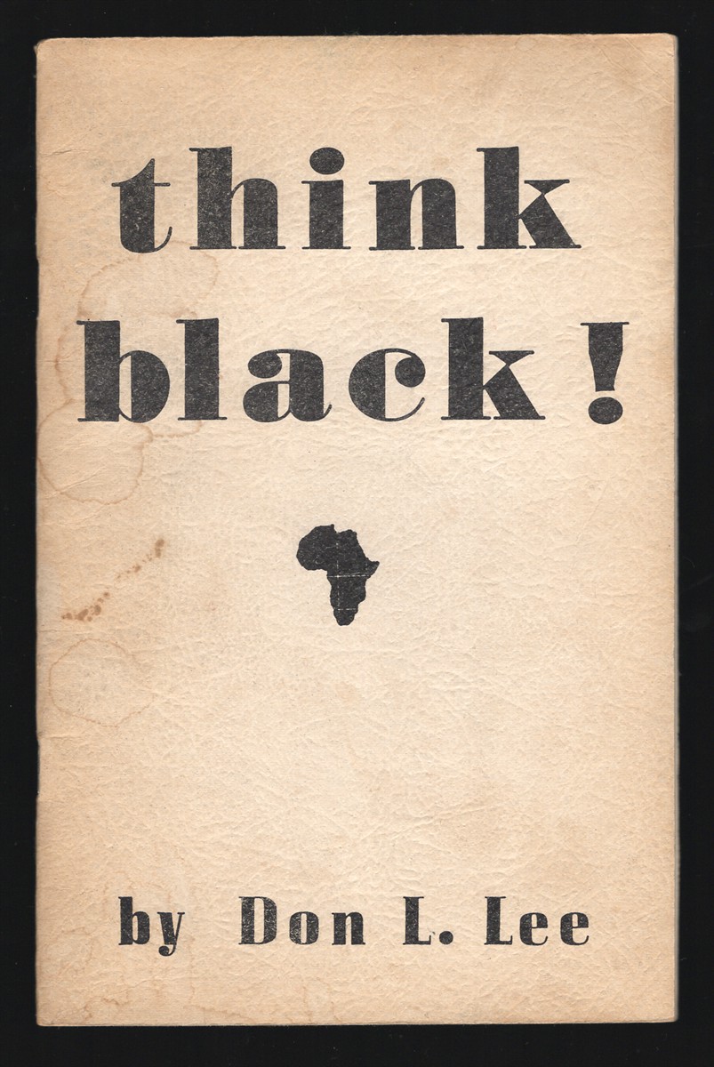 think black!