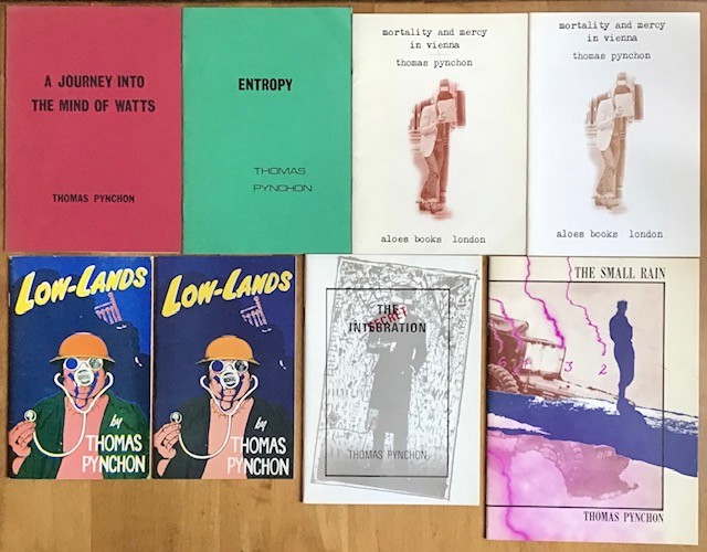 A near complete run of the classic unauthorized Pynchon pamphlets (8 pamphlets)