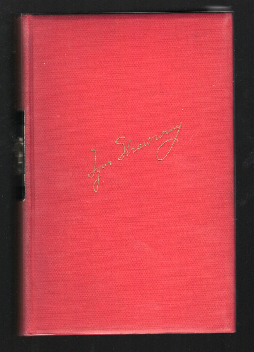 Stravinsky: An Autobiography