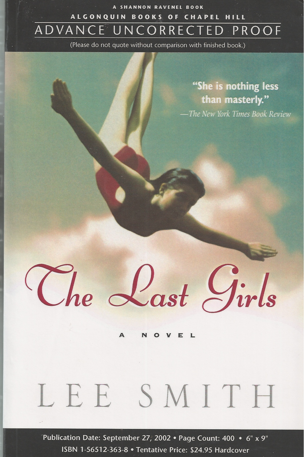 SMITH LEE - Last Girls, the