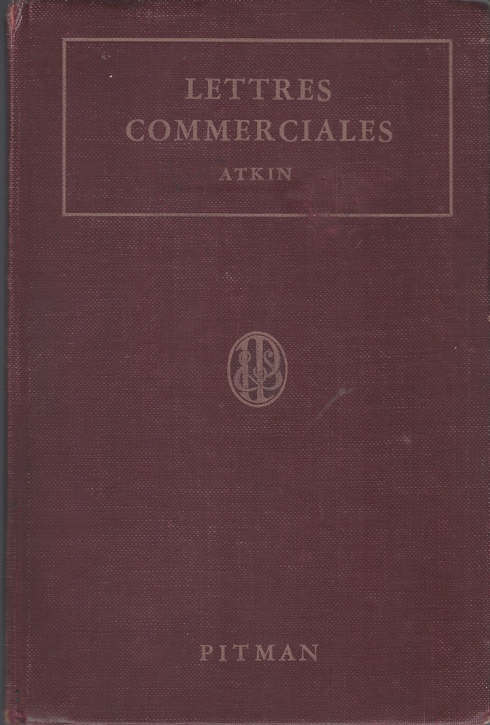 ATKIN E.L. - Lettres Commerciales
