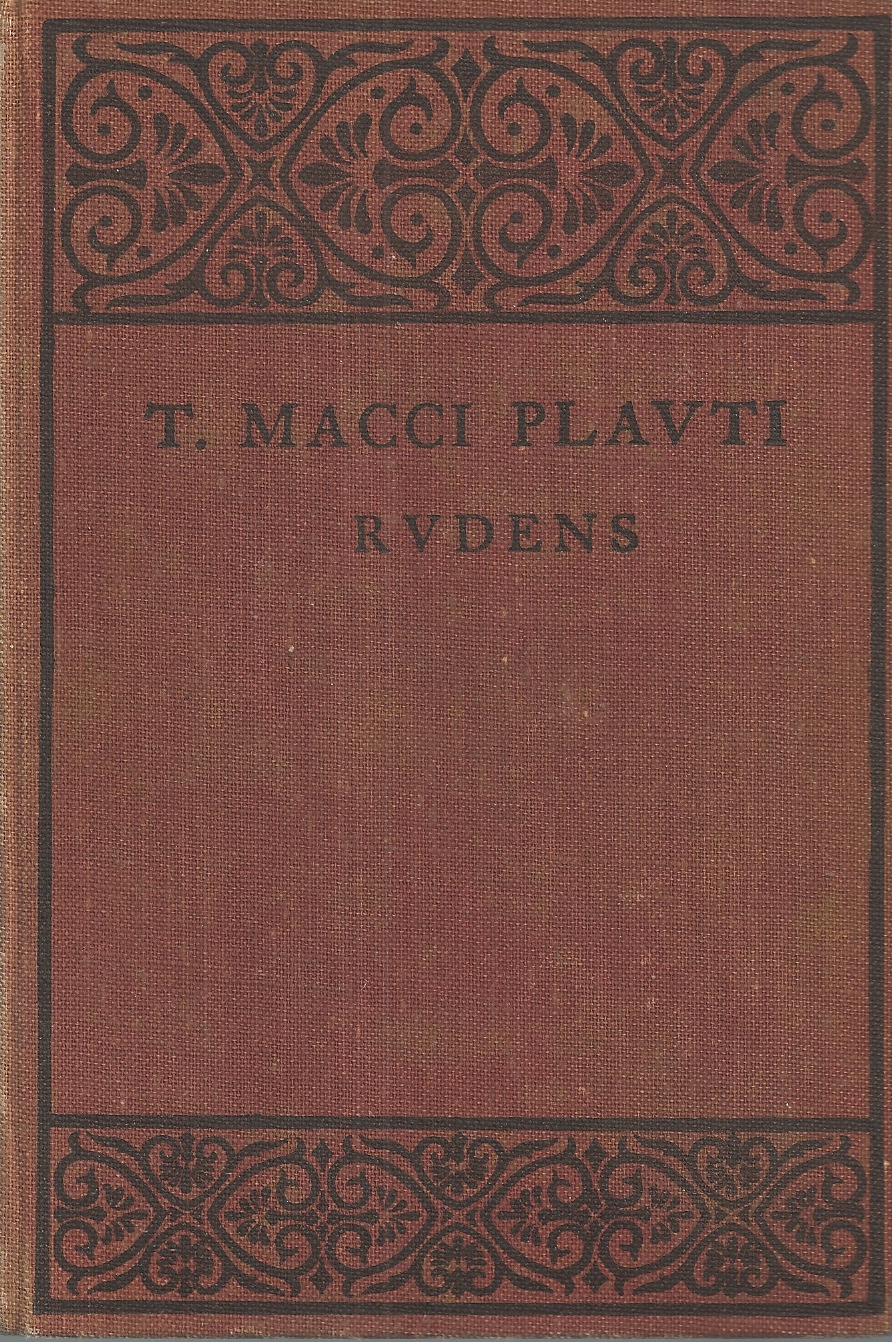 SONNENSCHEIN EDWARD A. - T. Macci Plavti Rvdens