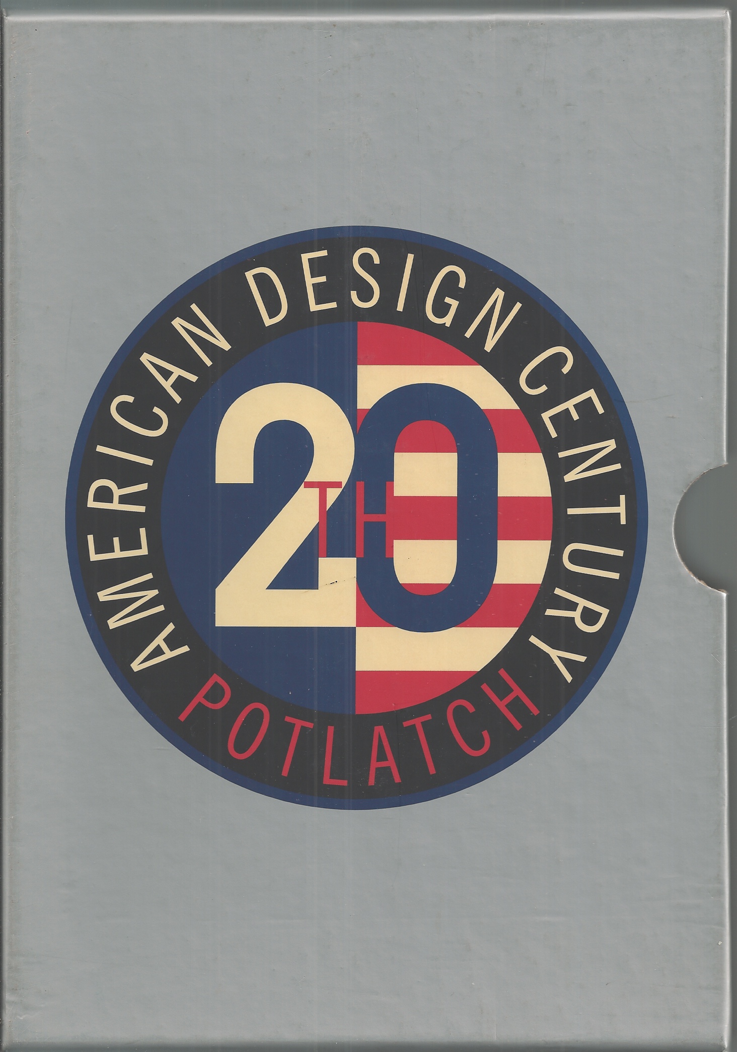 POTLATCH - American Design 20th Century, 4 Volumes Typography, Posters, Annual Reports, Icons, in Original Slipcase
