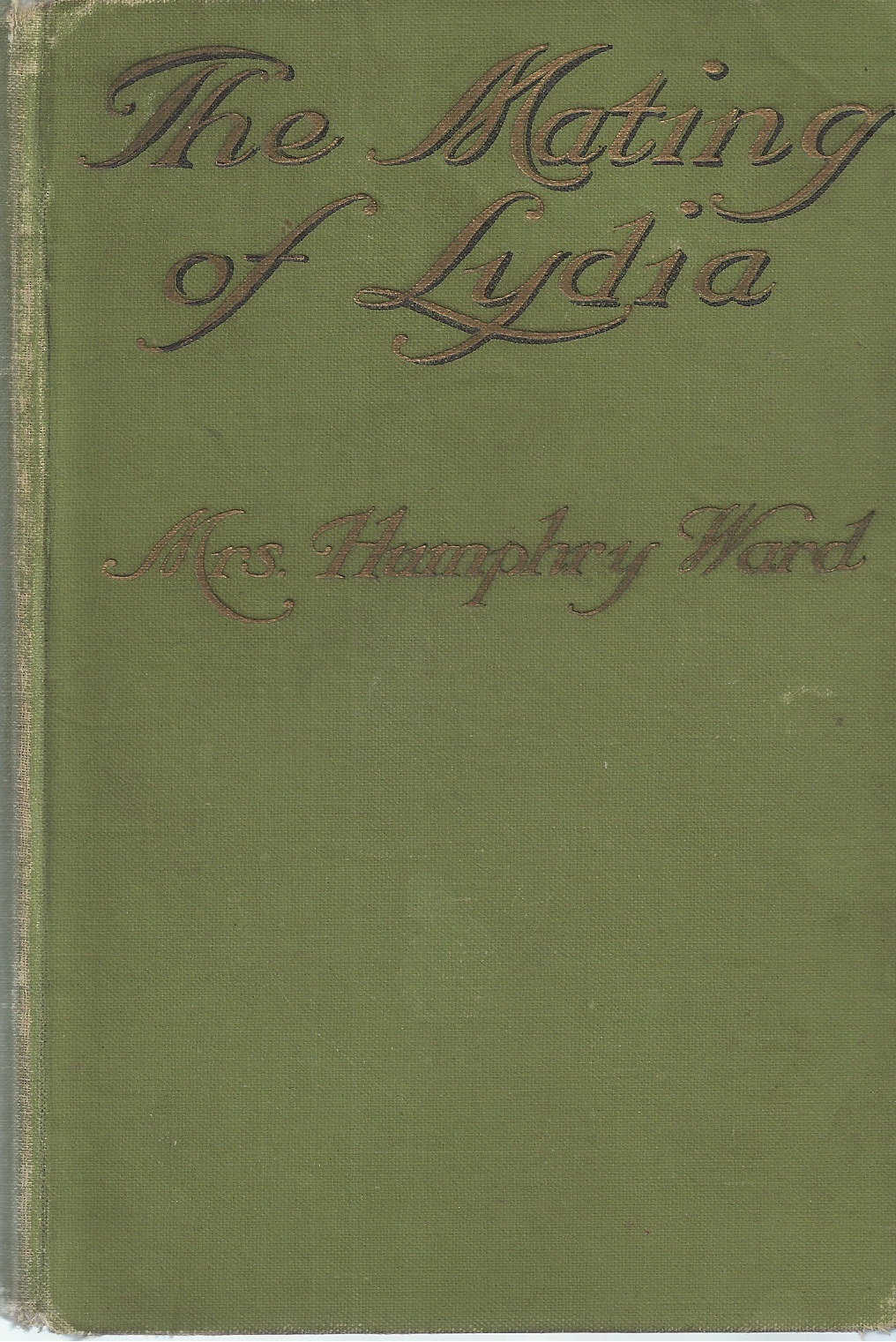 WARD HUMPHREY - Mating of Lydia, the
