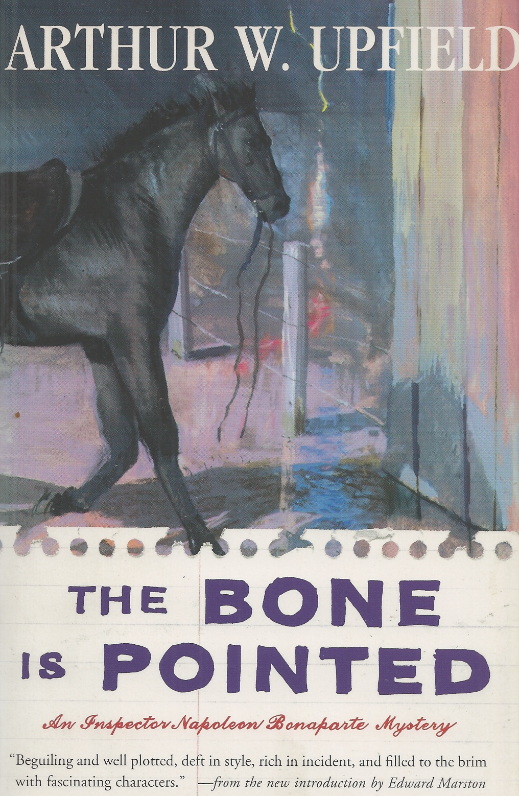 UPFIELD, ARTHUR W. - Bone Is Pointed, the an Inspector Napoleon Bonaparte Mystery