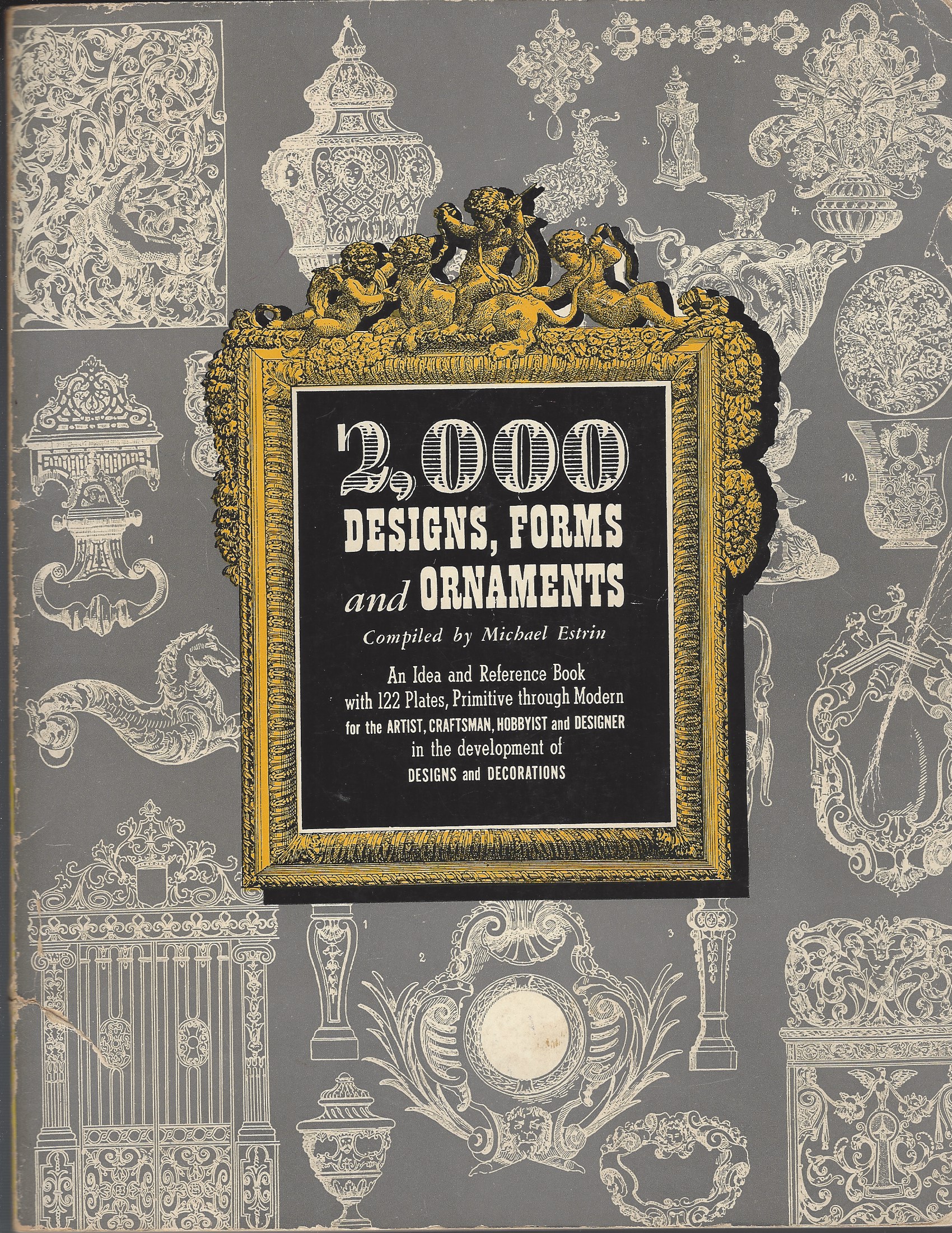ESTRIN MICHAEL - 2,000 Designs, Forms, and Ornaments