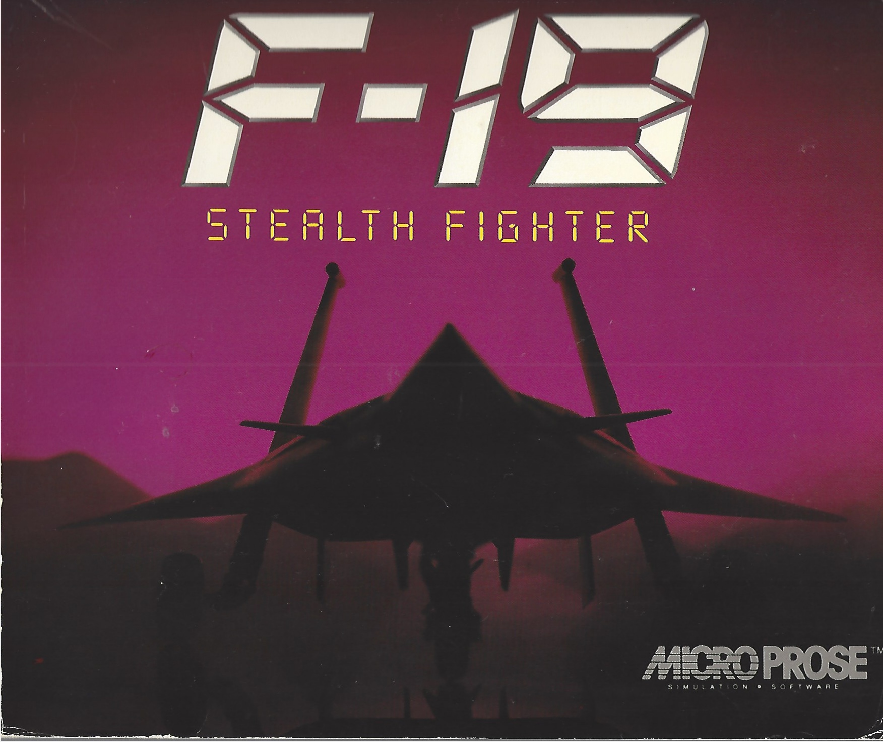 MICROPOSE - F-19 Stealth Fighter Computer Simulation