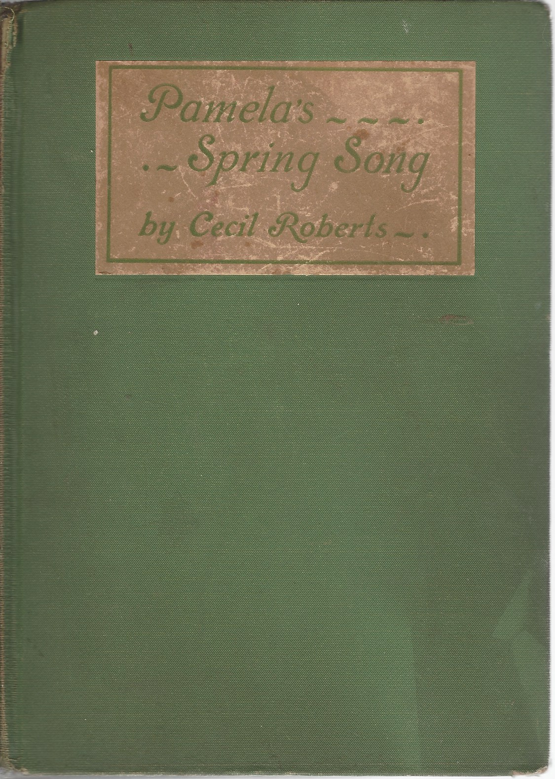 ROBERTS CECIL - Pamelas Spring Song