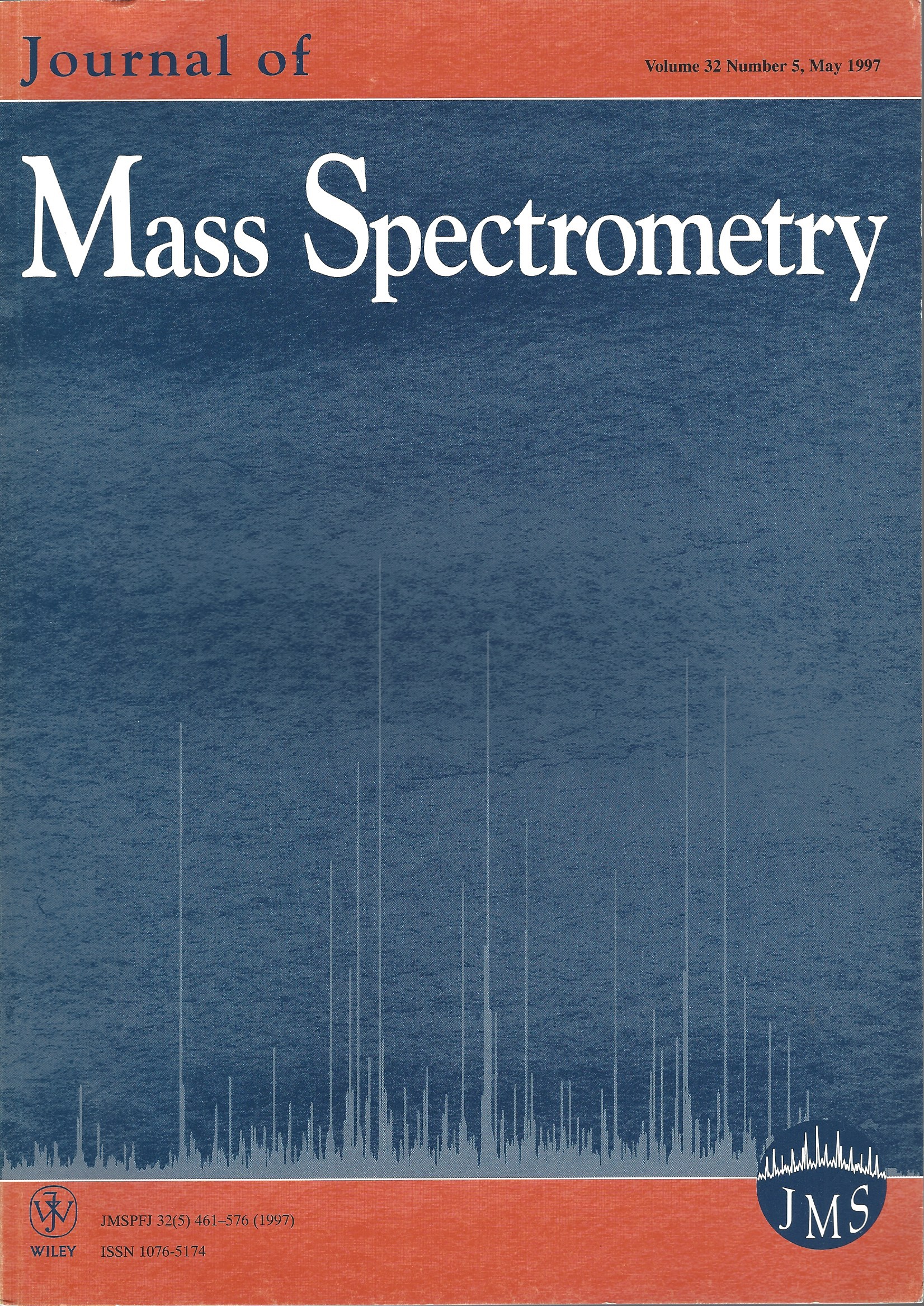 CAPRIOLI RICHARD M. ( EDITOR-IN -CHIEF) - Journal of Mass Spectrometry: Volume 32, Number 5, May 1997