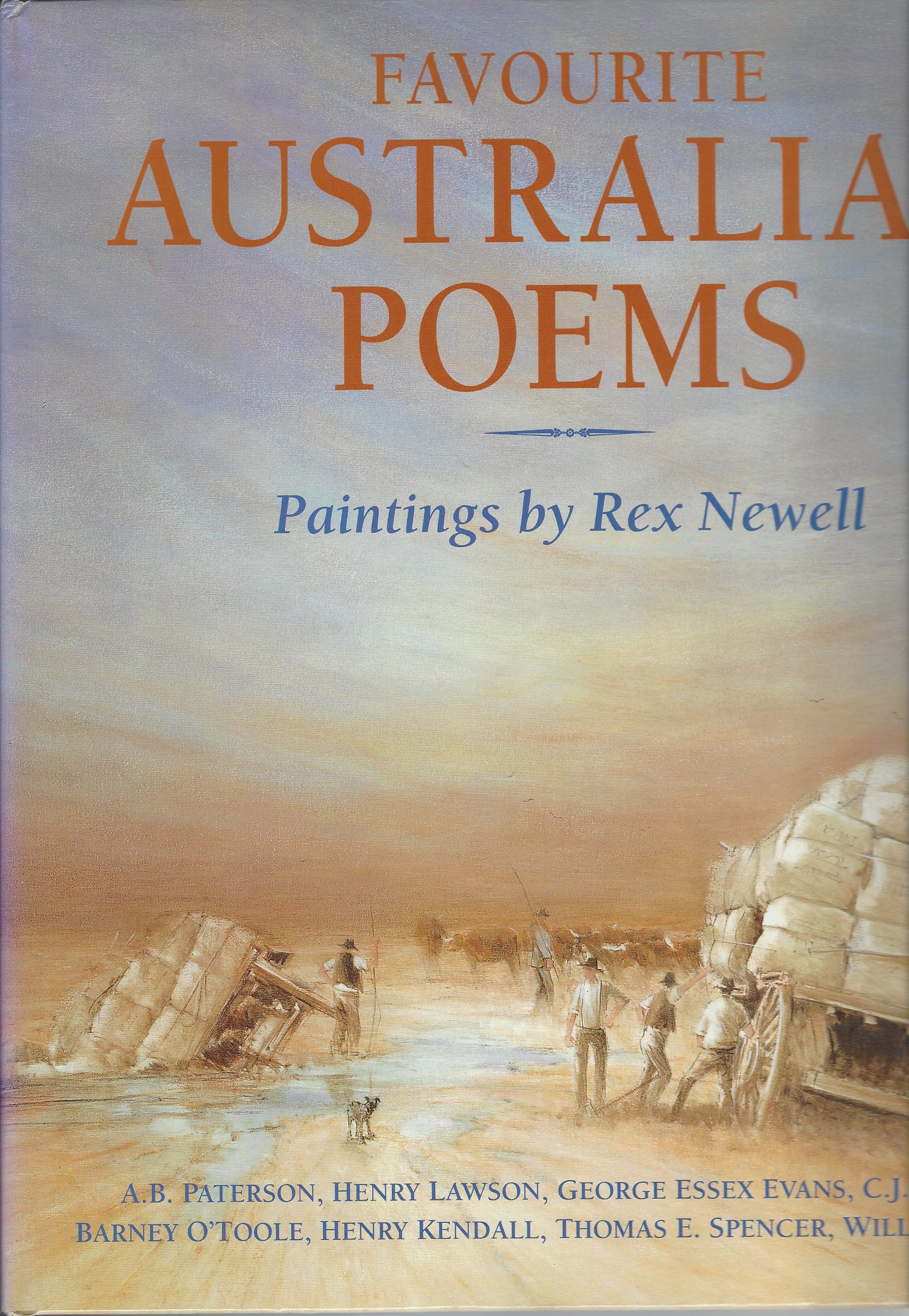 PATERSSON A. B. , HENRY LAWSON, GEORGE ESSEX EVANS.... - Favourite Australian Poems
