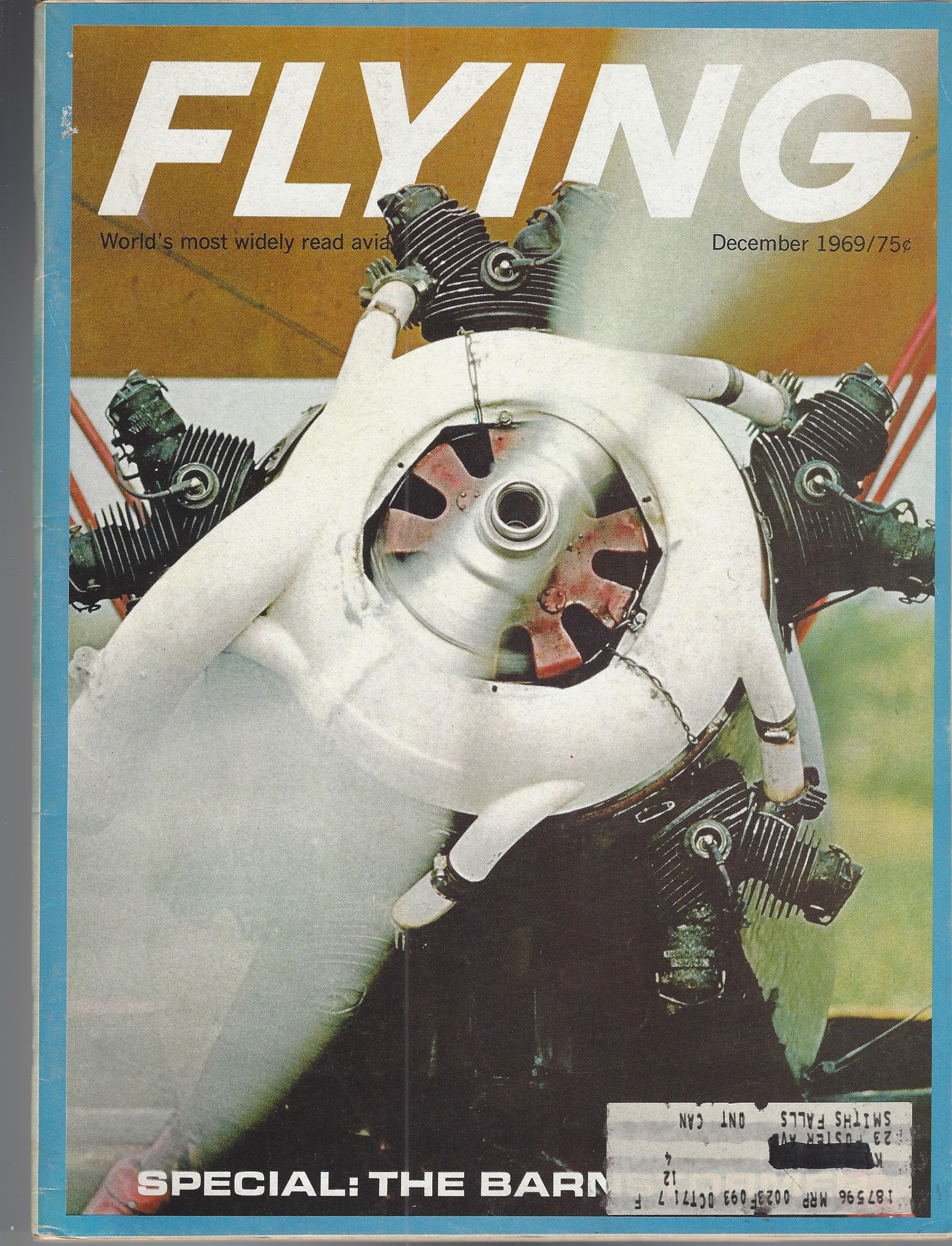 PARKE ROBERT B. - Flying Magazine. December, 1969. Volume 85, Number 6