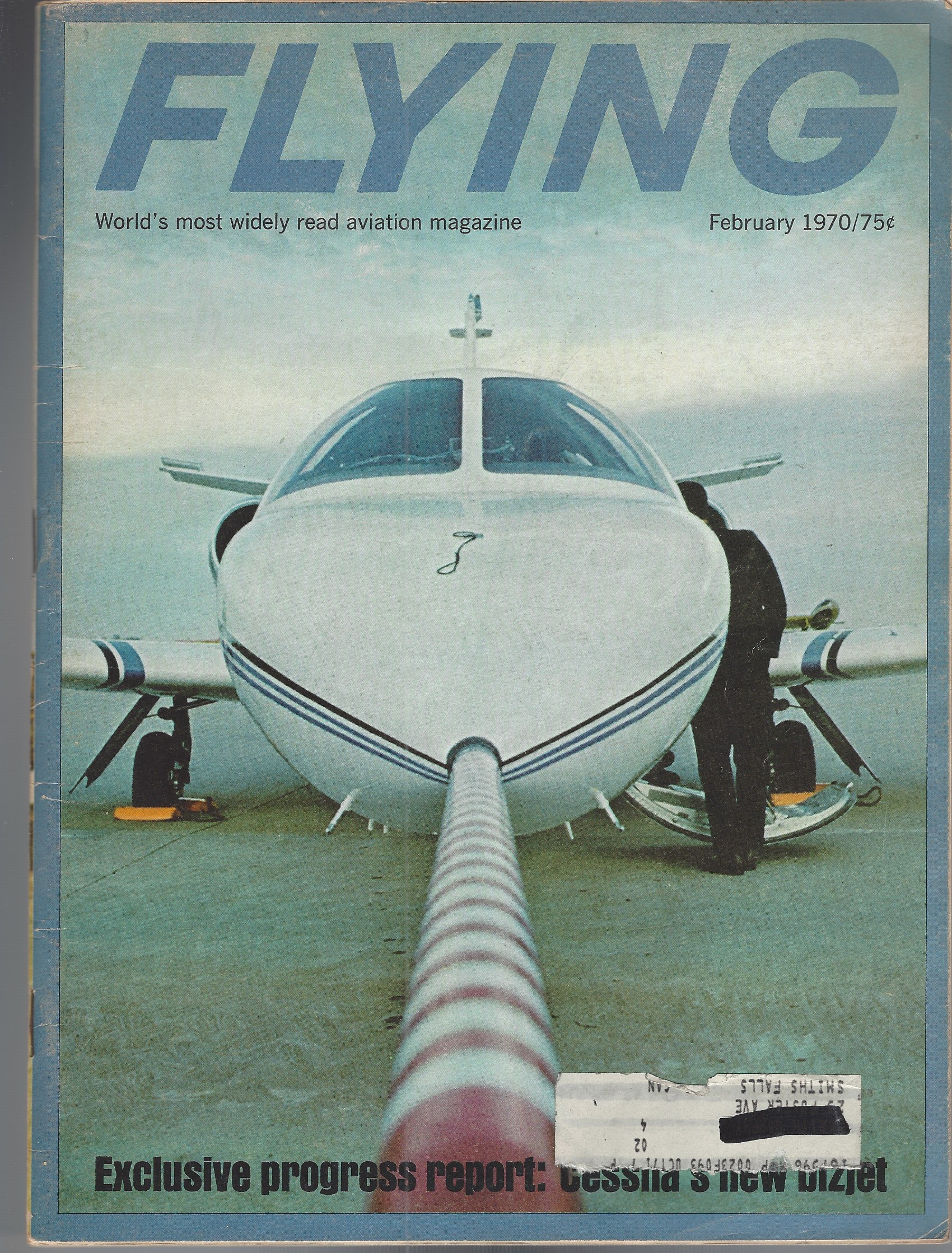 PARKE ROBERT B. - Flying Magazine. February 1970, Volume 86, Number 2