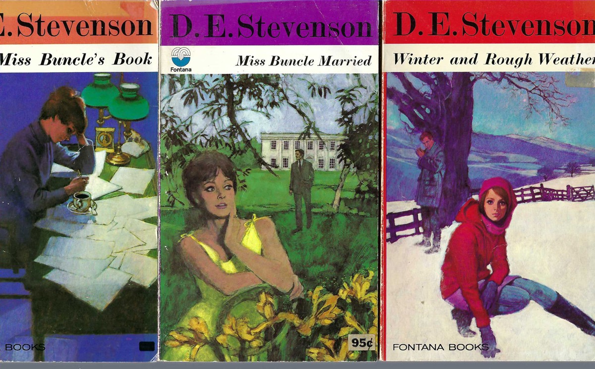 STEVENSON D. E. - Miss Buncle's Book, Miss Buncle Married, Winter and Rough Weather. 3 Volumes