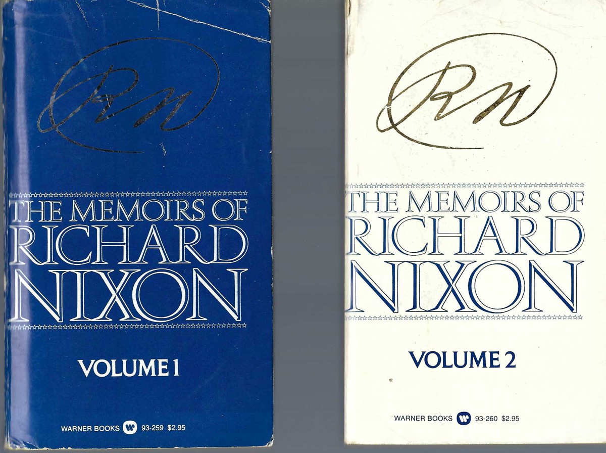 NIXON, RICHARD - The Memoirs of Richard Nixon Volume 1 & 2