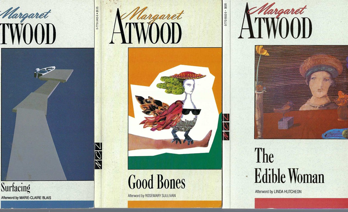 ATWOOD MARGARET - Three Volumes: The Edible Woman, Surfacing, Good Bones