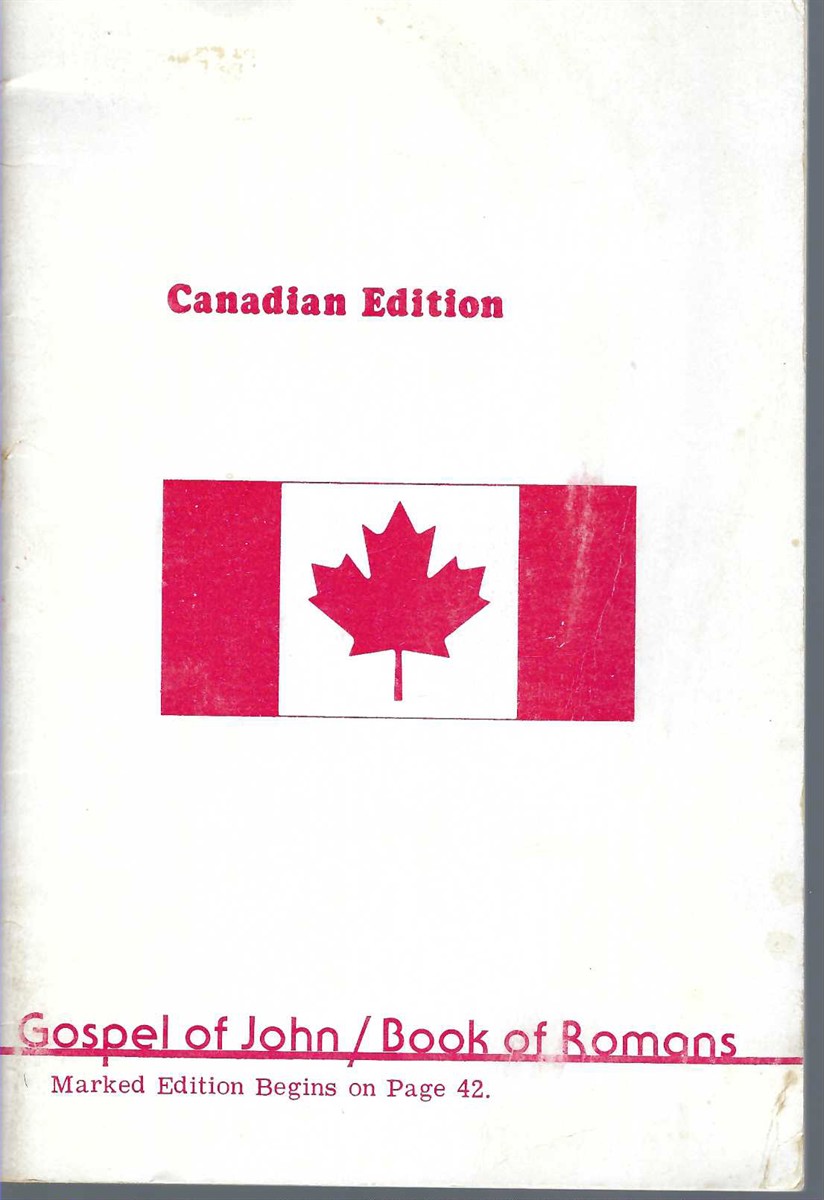VARIOUS - Gospel of Jesus Christ According to John and Romans Canadian Edition