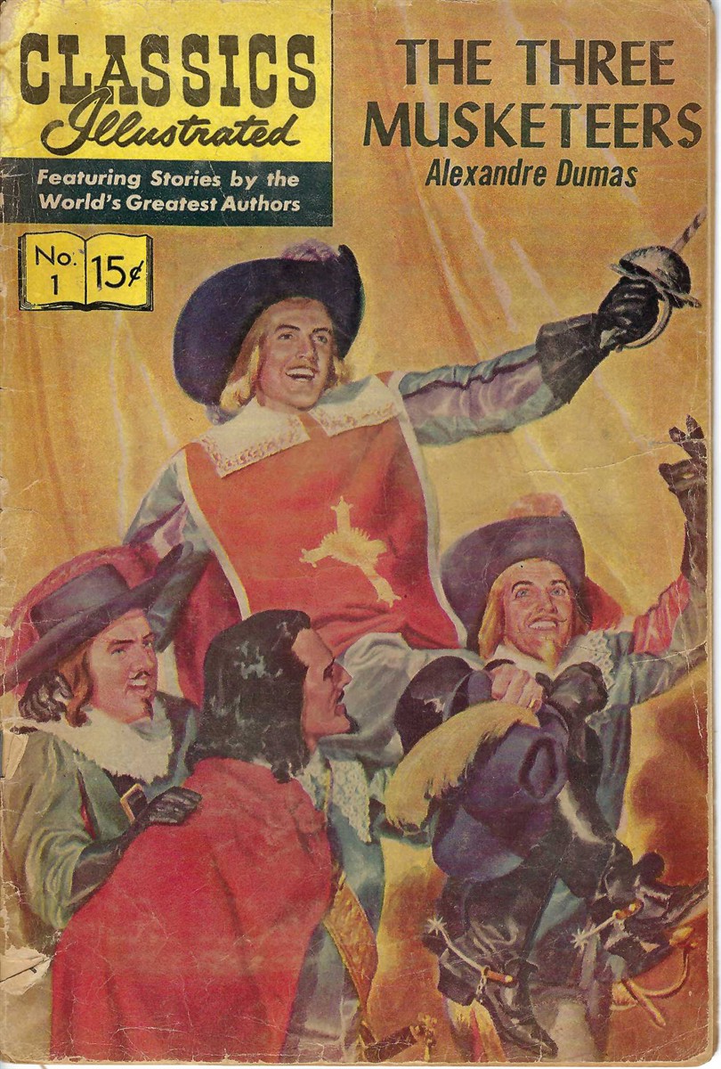 DUMAS ALEXANDRE - Three Musketeers, the,. No. 1 Classics Illustrated.