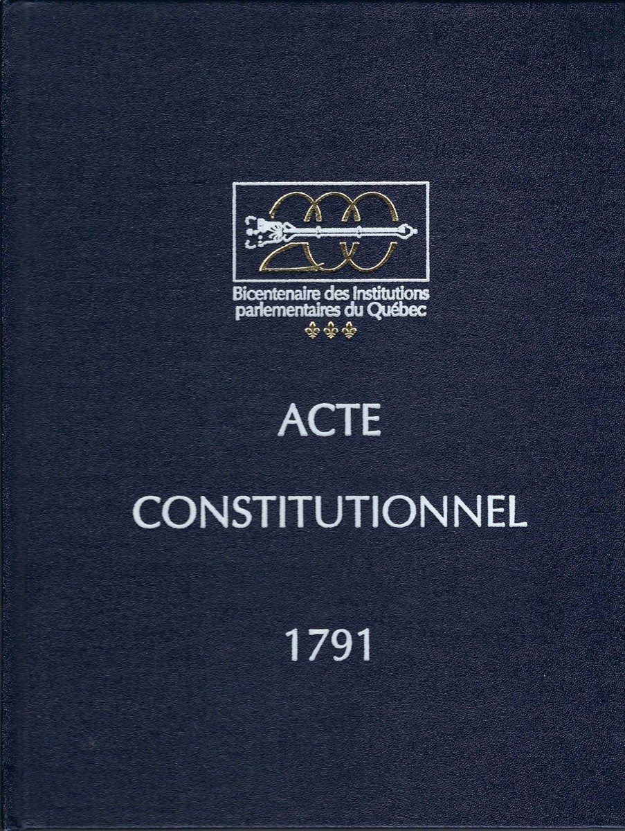 POTVIN DANIEL, - Acte Constitutionnel 1791