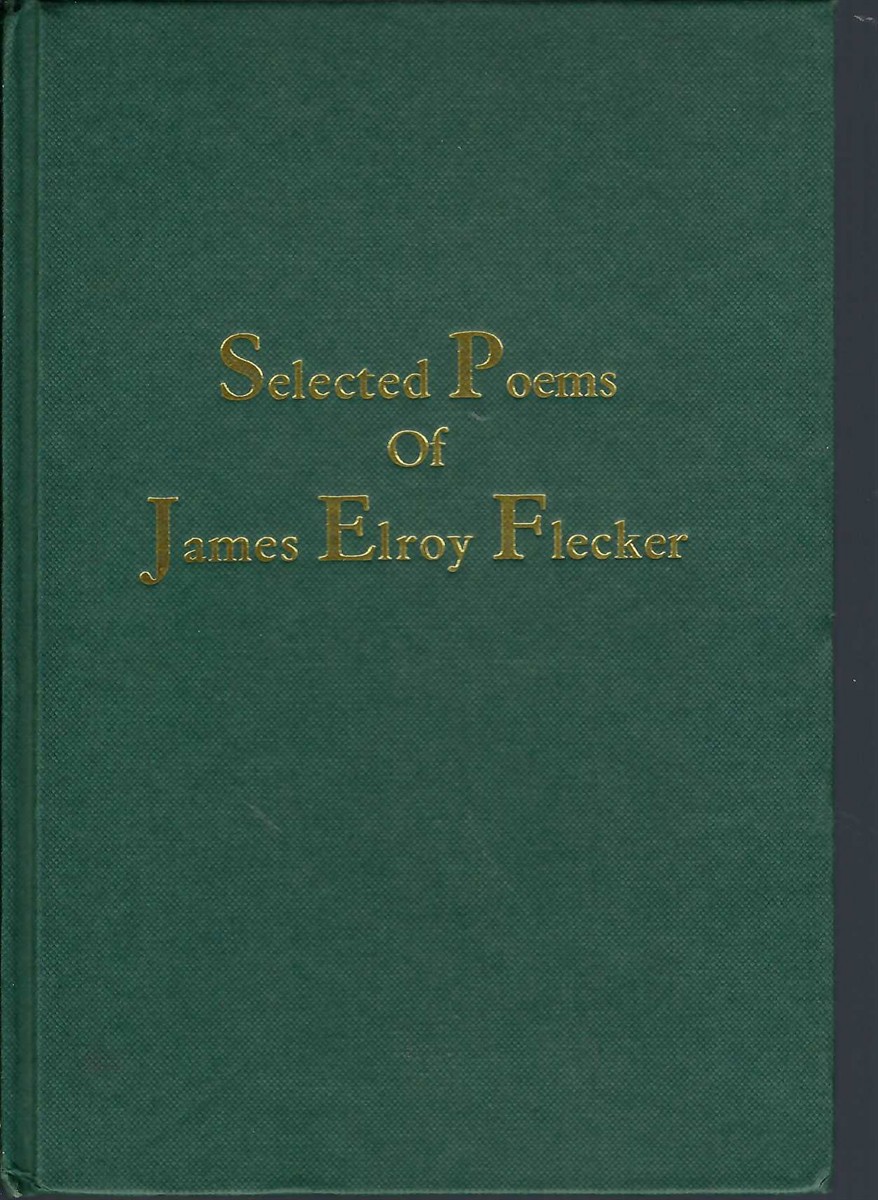 STEWART, JEAN CANTLIE - Selected Poems of James Elroy Flecker