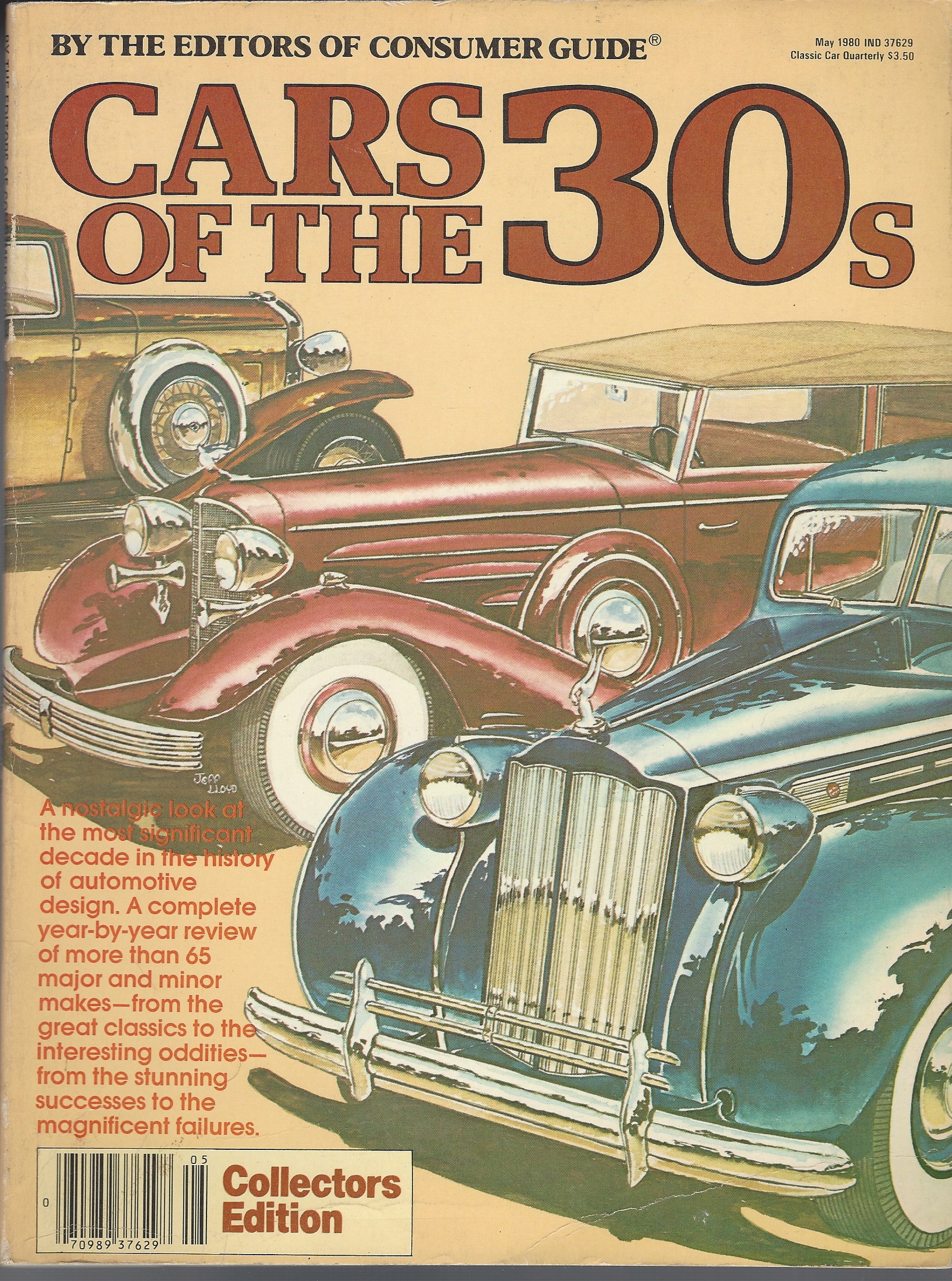 CONSUMER GUIDE (EDITORS) - Cars of the 30s