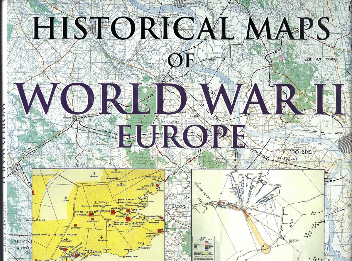 SWIFT, MICHAEL, MICHAEL SHARPE - Historical Maps of World War II Europe