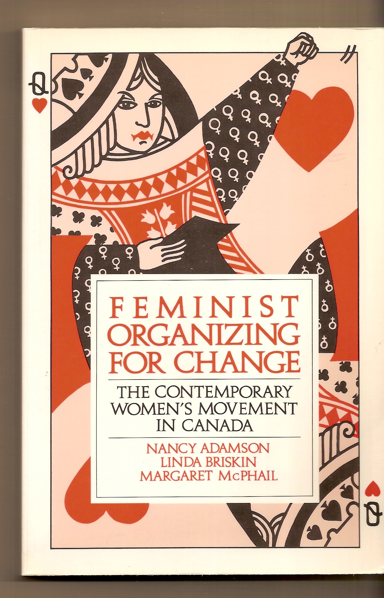 ADAMSON, NANCY & LINDA BRISKIN & MARGARET MCPHAIL - Feminist Organizing for Change the Contemporary Women's Movement in Canada