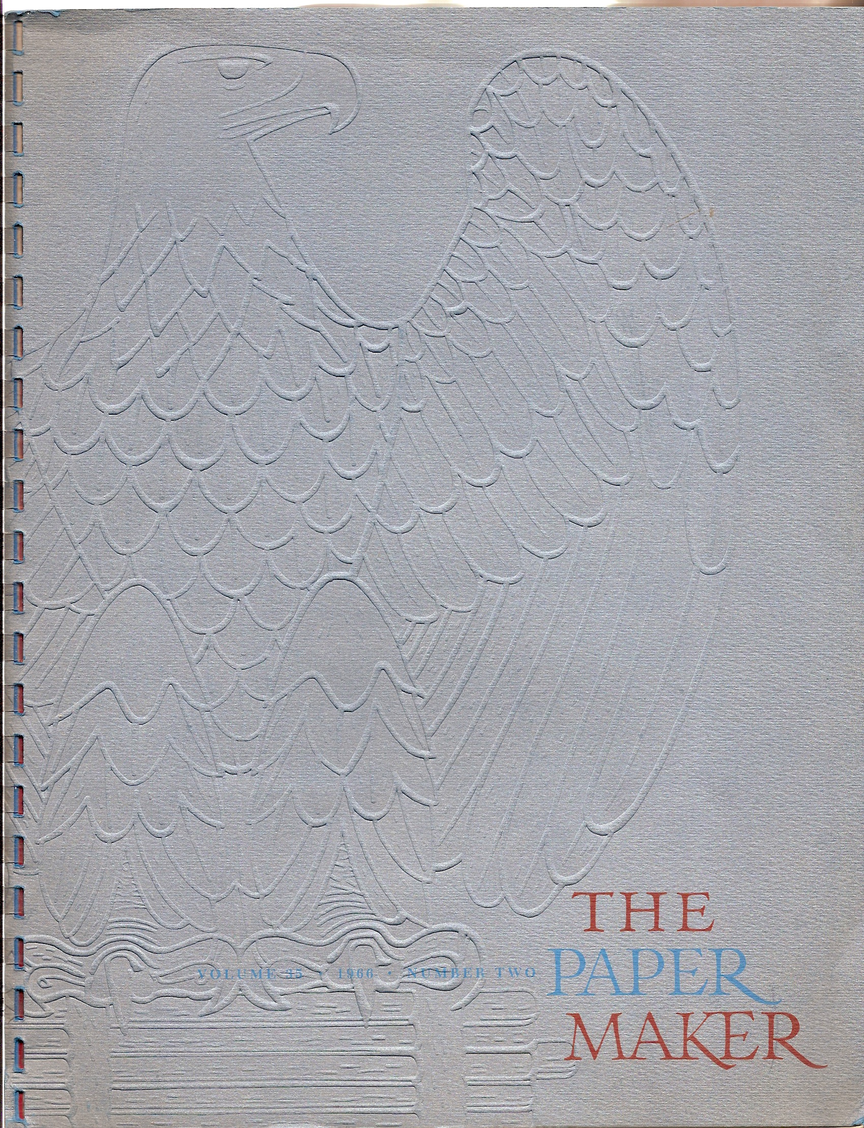 ANDERSON JAMES L. EDITOR - Paper Maker, the 1966, Number Two, Volume 35