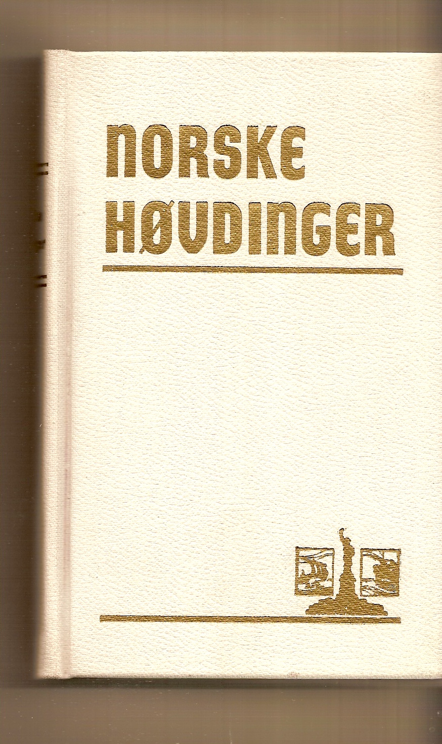 KOHT HALVDAN , EDITOR - Norske Hovdinger Livsskildringer
