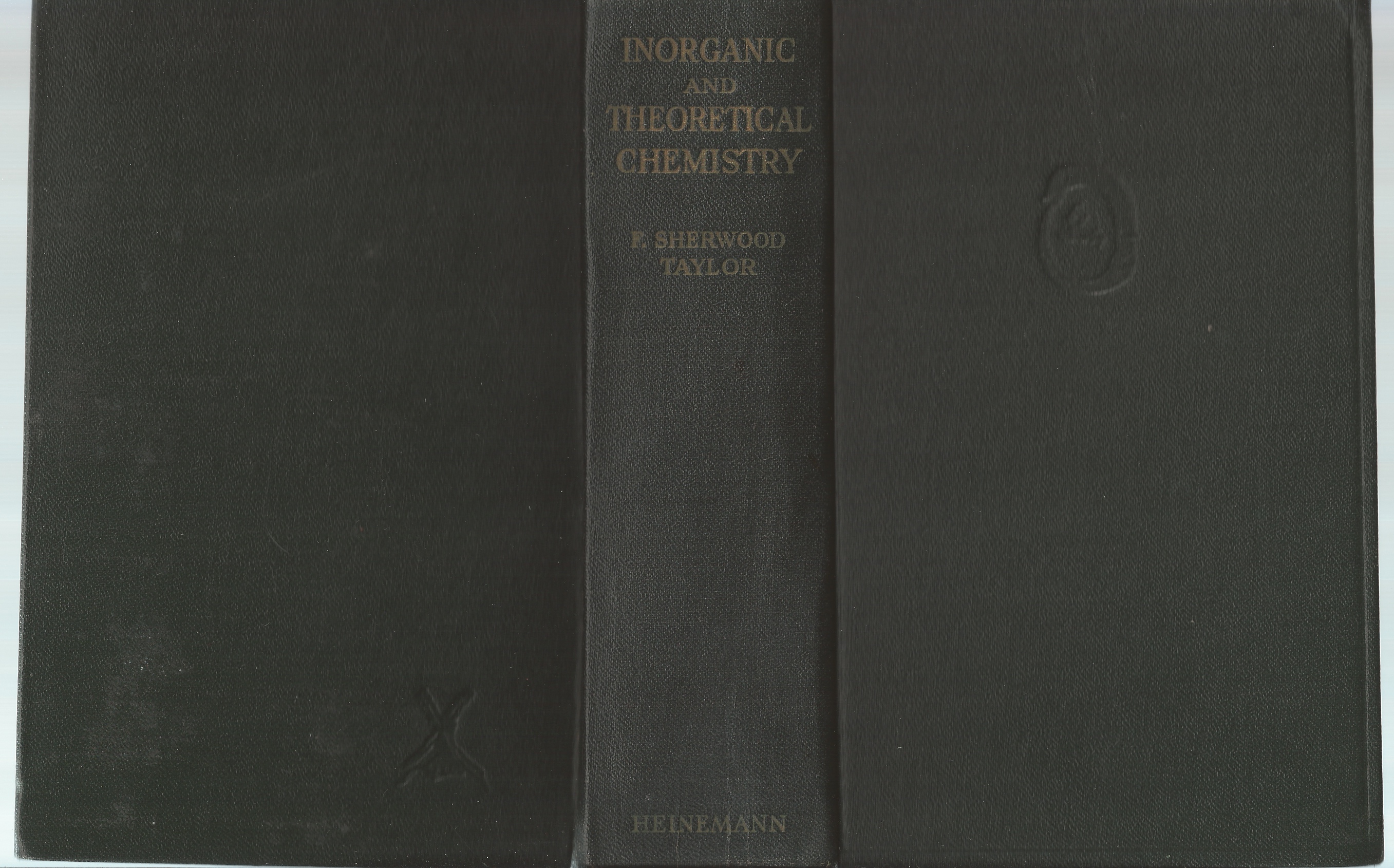 TAYLOR, F. SHERWOOD - Inorganic and Theoretical Chemistry