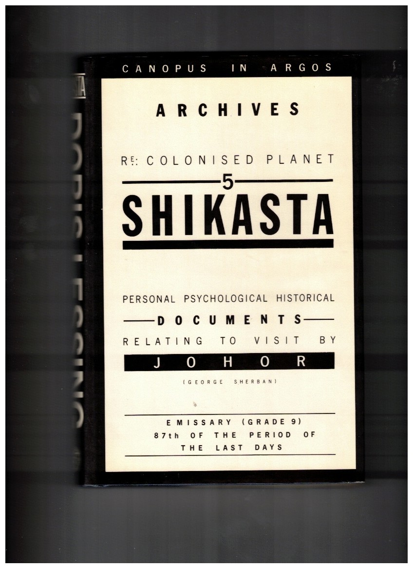 Shikasta: Re-colonised Planet 5 Canopus in Argos