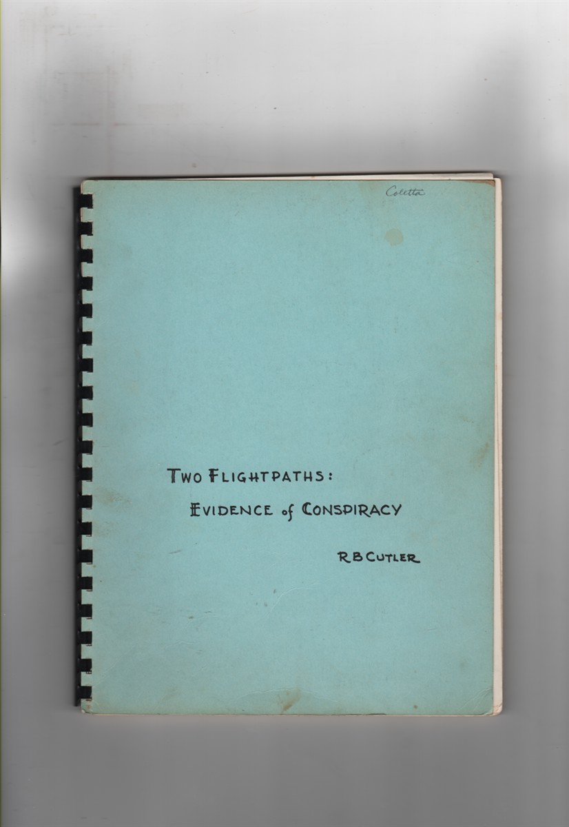 Two Flightpaths: Evidence of Conspiracy