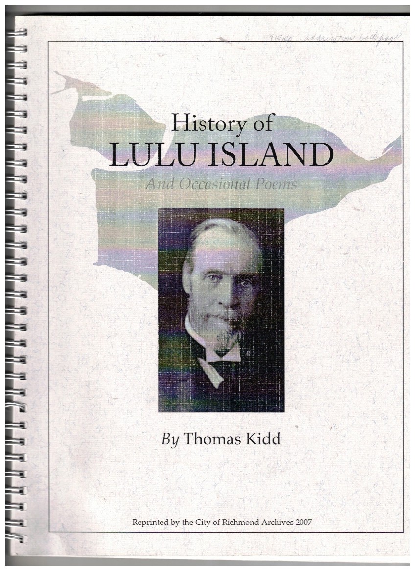 History of Lulu Island and Occasional Poems