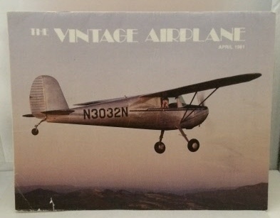 EXPERIMENTAL AIRCRAFT ASSOCIATION, INC. - The Vintage Airplane April 1981