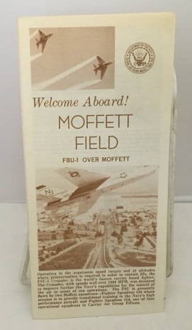 Image for Welcome Aboard! Moffett Field F8u-1 over Moffett