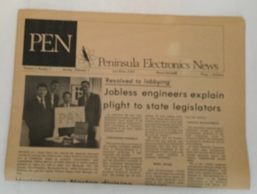 Image for Peninsula Electronics News  (Newspaper: Feb. 1, 1971: Vol. 1, No. 7)