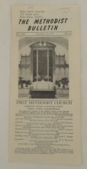 Image for The Methodist Bulletin November 20, 1949 (Hamilton Avenue At Webster Street)