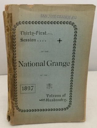 Image for Journal Of Proceedings Thirty-First Session of the National Grange of the Patrons of Husbandry