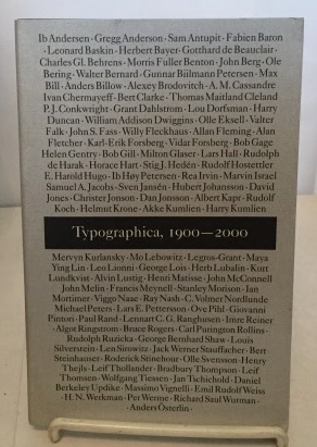Image for Typography And Graphic Design: An Exhibition Of 20th Century  (Exhibition Catalogue No. 138: Sept. 10, 2002-Jan. 10, 2003)