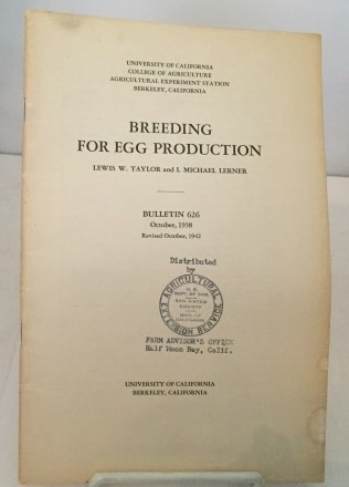 Image for Breeding For Egg Production