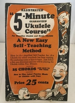 Image for Illustrated 5 Minute Ukelele Course A New Easy Self-Teaching Method