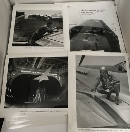 Image for Group Of 16 Black And White Photographs From The NACA, Ames Aeronautical Laboratory At Moffett Field, Ca C1944-1958